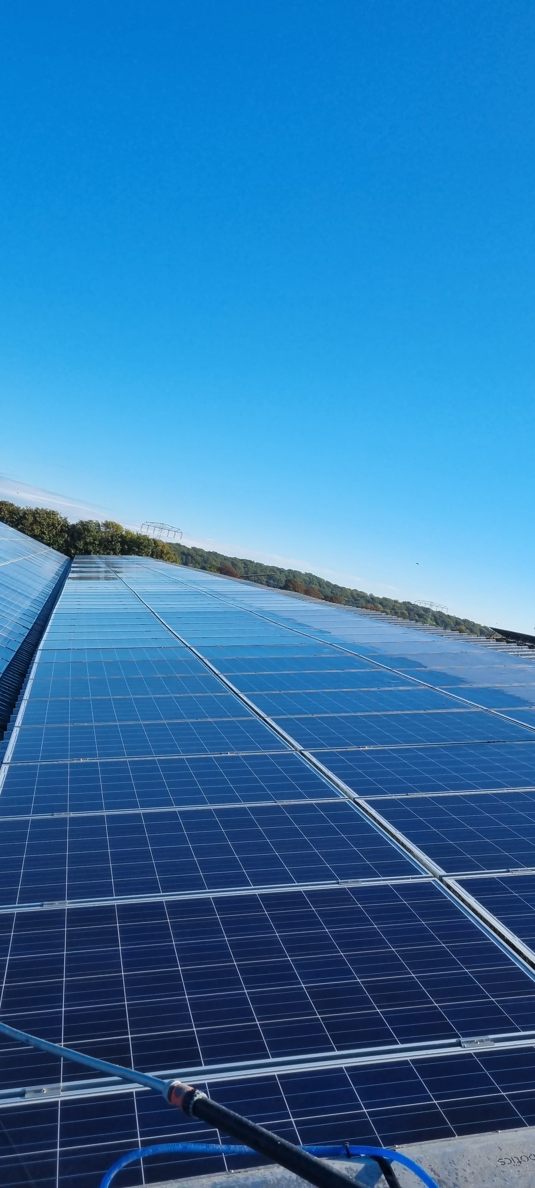 Reinigung Solarparks